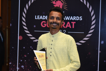 Jalark Solar receiving State Leadership Award Gujarat 2022