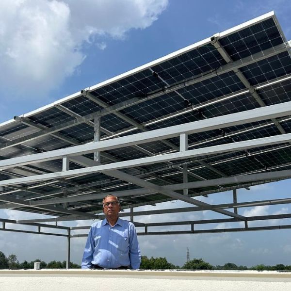 Solar panels installed with high-strength mounting for extreme weather